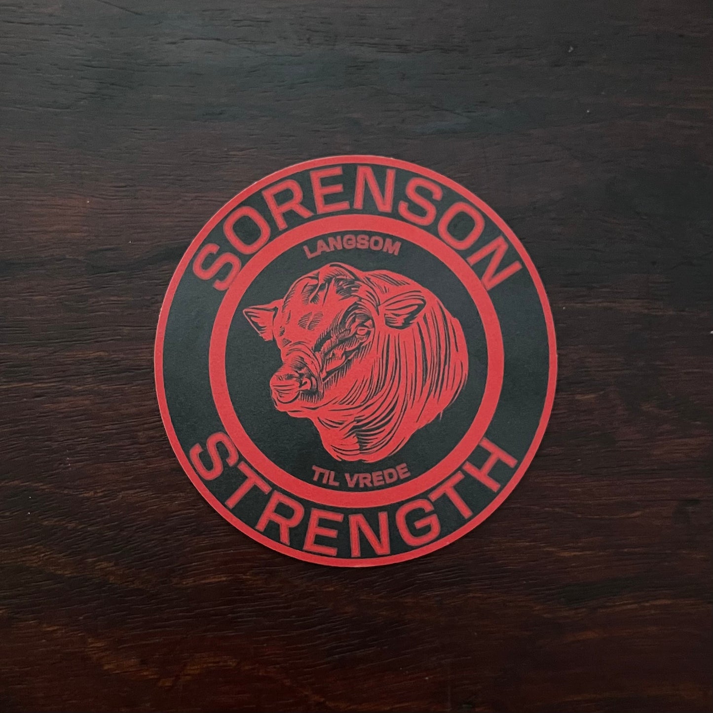 Sorenson Strength Stickers